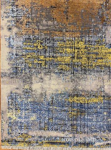 ковер ручной работы Индийский ковер ручной работы из шелка и шерсти 4.26x3.1 — фото 2