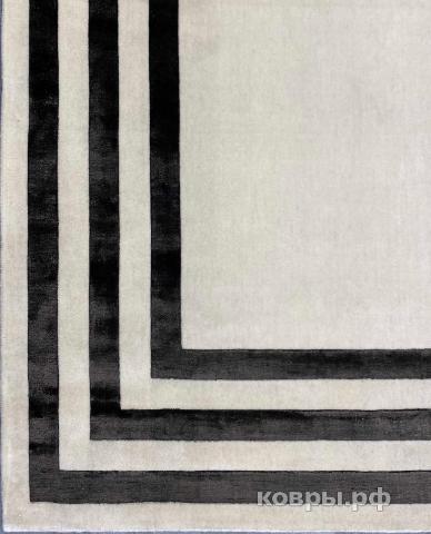 ковер ручной работы Индийский ковер ручной работы из шелка и шерсти 4x3 — фото 2