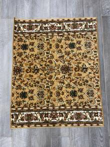 Коврик № 1245,светло-коричневый,размер 0,95 на 1,2 метра