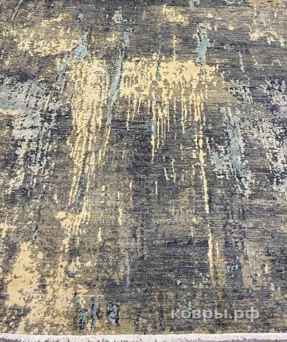 ковер ручной работы Шелковый Афганский ковер ручной работы Designer (Дизайнерский) 2.39x1.73 — фото 4