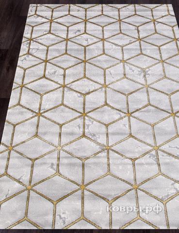 ковер KARMEN HALI OMEGA 04426E GOLD / GOLD — фото 2
