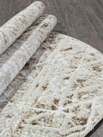 ковер MERINOS ANTEP O1704 665 CREAM / VIZON Овал — фото 3