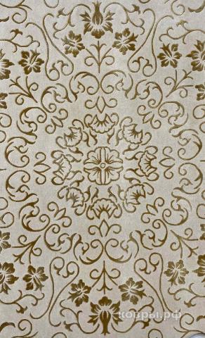 ковер ручной работы Китайский ковер ручной работы из шелка и шерсти 3x3 — фото 4