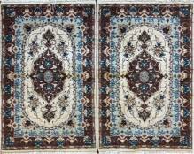 Иранский ковер ручной работы из шелка и шерсти Tabriz (Табриз) 0.95x0.6