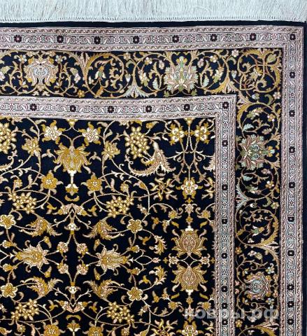 ковер ручной работы Шелковый Индийский ковер ручной работы Kashmir (Кашмир) 2.71x1.72 — фото 2