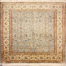 Шелковый Индийский ковер ручной работы Kashmir (Кашмир) 1.86x1.82