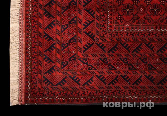 ковер ручной работы Шелковый Афганский ковер ручной работы Kundus (Кундус) 2.97x2.04 — фото 2