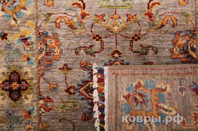 ковер ручной работы Шелковый Афганский ковер ручной работы Waziri (Вазири) 2.91x0.83 — фото 5