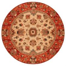 Круглый ковер ручной работы Чуби 1,44x1,49м Круглый ковер ручной работы Чуби 1,44x1,49м