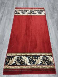 Коврик №383-красный,размер  1 на 2 метра