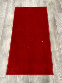 Коврик № 880,красный,размер 0,8 на 1,5 метра