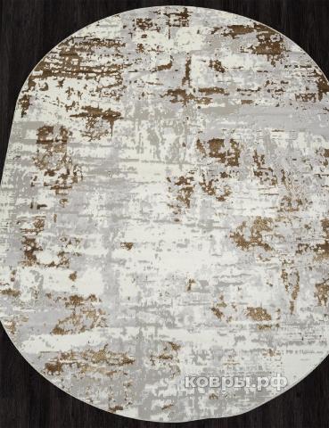 ковер Ковер MERINOS PALERMO F284 GRAY-GREEN Овал — фото 2