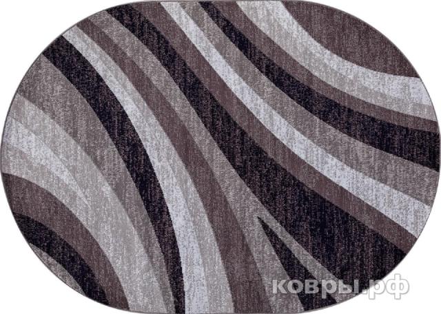 ковер MERINOS SILVER d234 GRAY-PURPLE Овал