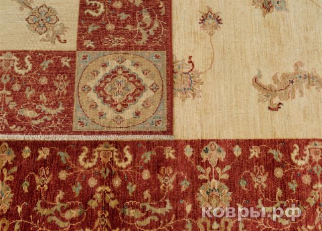 ковер ручной работы Пакистанский ковер ручной работы Чуби зиглер 1.7x2.37м — фото 9