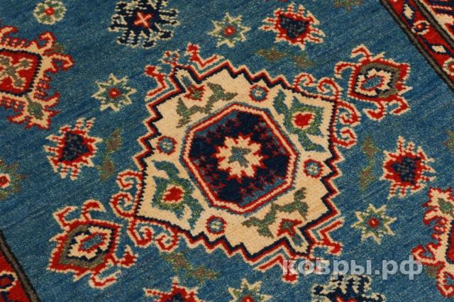 ковер ручной работы Пакистанский ковер ручной работы Казах 0.97x1.49м — фото 11