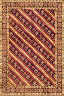 Афганский ковер ручной работы Ширван 1.57x1.8м