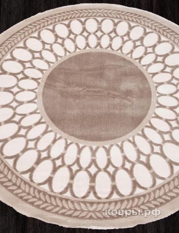 ковер KARMEN HALI SAFIR 00842A BROWN / BROWN Овал — фото 2