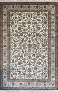 Шелковый Индийский ковер ручной работы Kashmir (Кашмир) 2.78x1.86