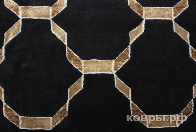 ковер ручной работы Индийский ковер ручной работы из шелка и шерсти 3.01x2.54 — фото 2