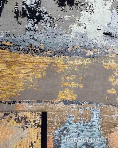 ковер ручной работы Индийский ковер ручной работы из шелка и шерсти 3.02x1.92 — фото 4