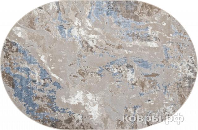 ковер Ковер Современный ALPIN PARADIZE 00085A L.BLUE / BEIGE Овал