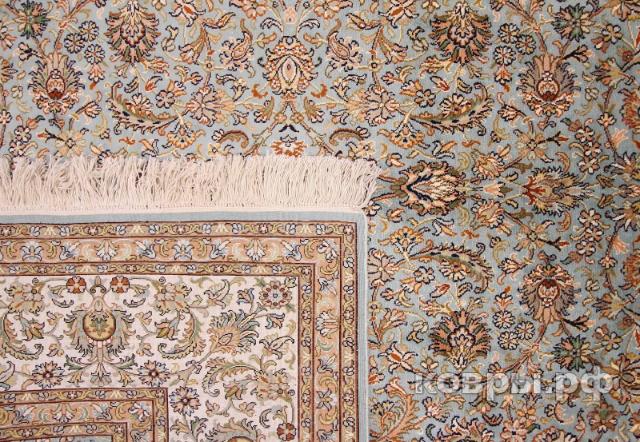 ковер ручной работы Шелковый Индийский ковер ручной работы Kashmir (Кашмир) 1.86x1.82 — фото 2