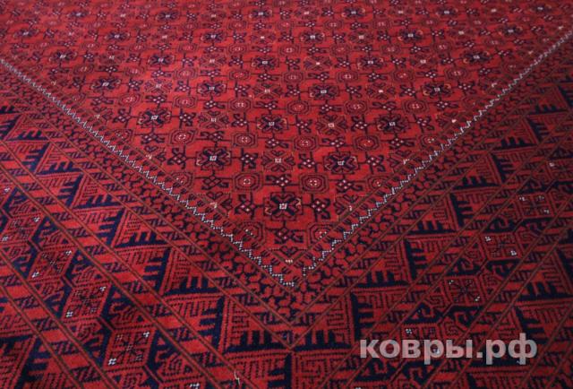 ковер ручной работы Шелковый Афганский ковер ручной работы Kundus (Кундус) 2.97x2.04 — фото 3