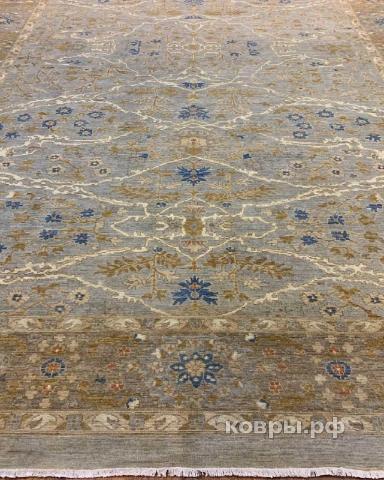 ковер ручной работы Шелковый Афганский ковер ручной работы Сhoubi (Чуби) 5.48x3.71 — фото 2