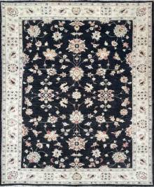 Афганский ковер ручной работы из шелка и шерсти Сhoubi Ziegler (Чуби зиглер) 2.39x1.96