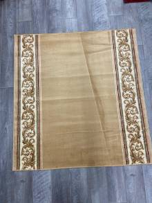 Коврик № 1410,бежевый,размер 1,5 на 1,6 метра