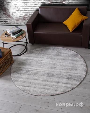 ковер Ковер KARMEN HALI ARMINA 04077G GREY / GREY Круг — фото 3