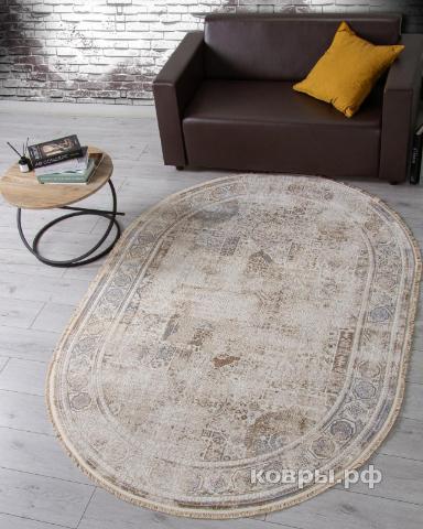 ковер Ковер DURKAR Jasmine 35905Z CREAM / CREAM Овал — фото 3