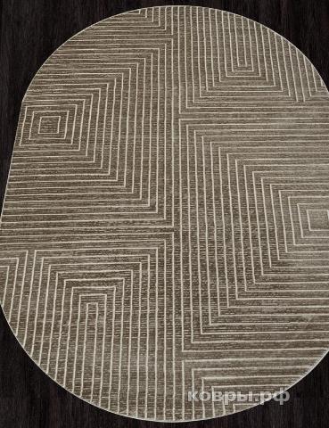 ковер VALENTIS SIROCCO E256AL BROWN / BEIGE Овал — фото 2