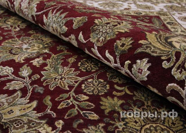 ковер ручной работы Индийский ковер ручной работы из шелка и шерсти Aurora (Аврора) 2.78x1.85 — фото 5