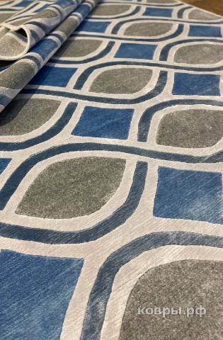 ковер ручной работы Индийский ковер ручной работы из шелка и шерсти 2.98x2.05 — фото 2