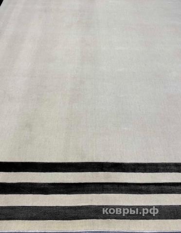 ковер ручной работы Индийский ковер ручной работы из шелка и шерсти 4x3 — фото 4