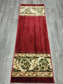 Коврик №374-красный,размер 0,7 на 2 метра