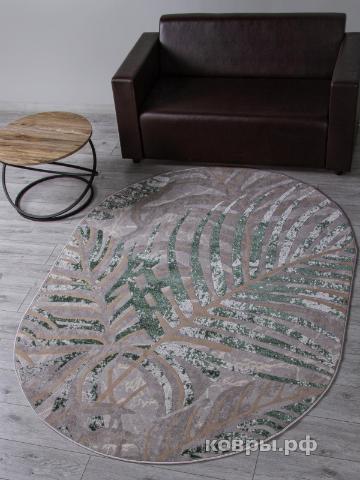 ковер Ковер MERINOS LIMAN F479 GRAY-GREEN Овал — фото 3