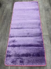 Коврик № 1312,фиолетовый,размер 0,75 на 1,75 метра
