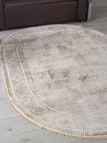 ковер Ковер DURKAR Jasmine 35905Z CREAM / CREAM Овал — фото 4