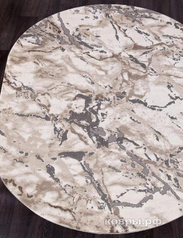 ковер KARMEN HALI ARMINA 03819A GREY / BROWN Овал — фото 2