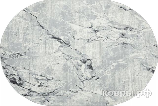 ковер KARMEN HALI NENSI GL071G GREY / GREY Овал