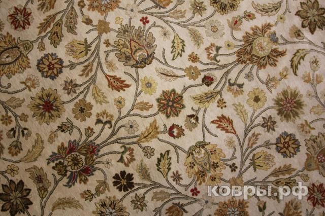 ковер ручной работы Шелковый Индийский ковер ручной работы Agra (Агра) 2.01x2.95 — фото 2
