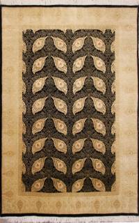 Индийский ковер ручной работы из шелка и шерсти Numan (Нуман) 1.7x2.4