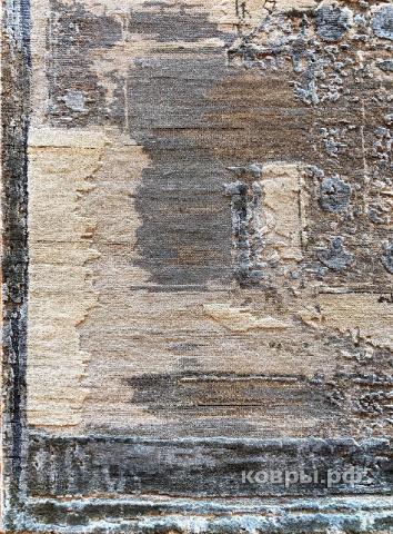 ковер ручной работы Индийский ковер ручной работы из шелка и шерсти 3x1.98 — фото 4