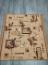 Халява Коврик №440-бежевый,размер 1,2 на 1,3 метра