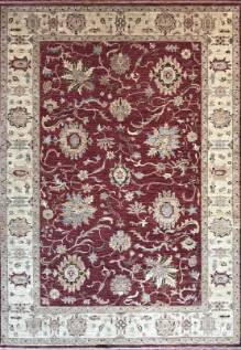 Шелковый Афганский ковер ручной работы Сhoubi Ziegler (Чуби зиглер) 2.92x2.04