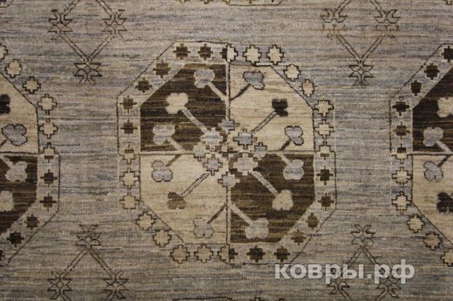 ковер ручной работы Шерстяной Пакистанский ковер ручной работы Сhoubi (Чуби)  3.49x2.74 — фото 2