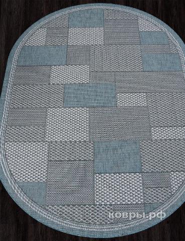 ковер Ковер MERINOS KAIR S148 BLUE Овал — фото 2