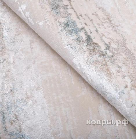 ковер Ковер Karmen hali Ascona 1073A BEJ FLOS / BEJ FLOS круг — фото 2